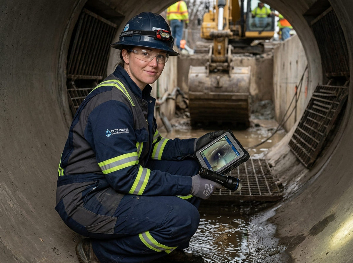 Sewer Line Inspection & Replacement in Trade